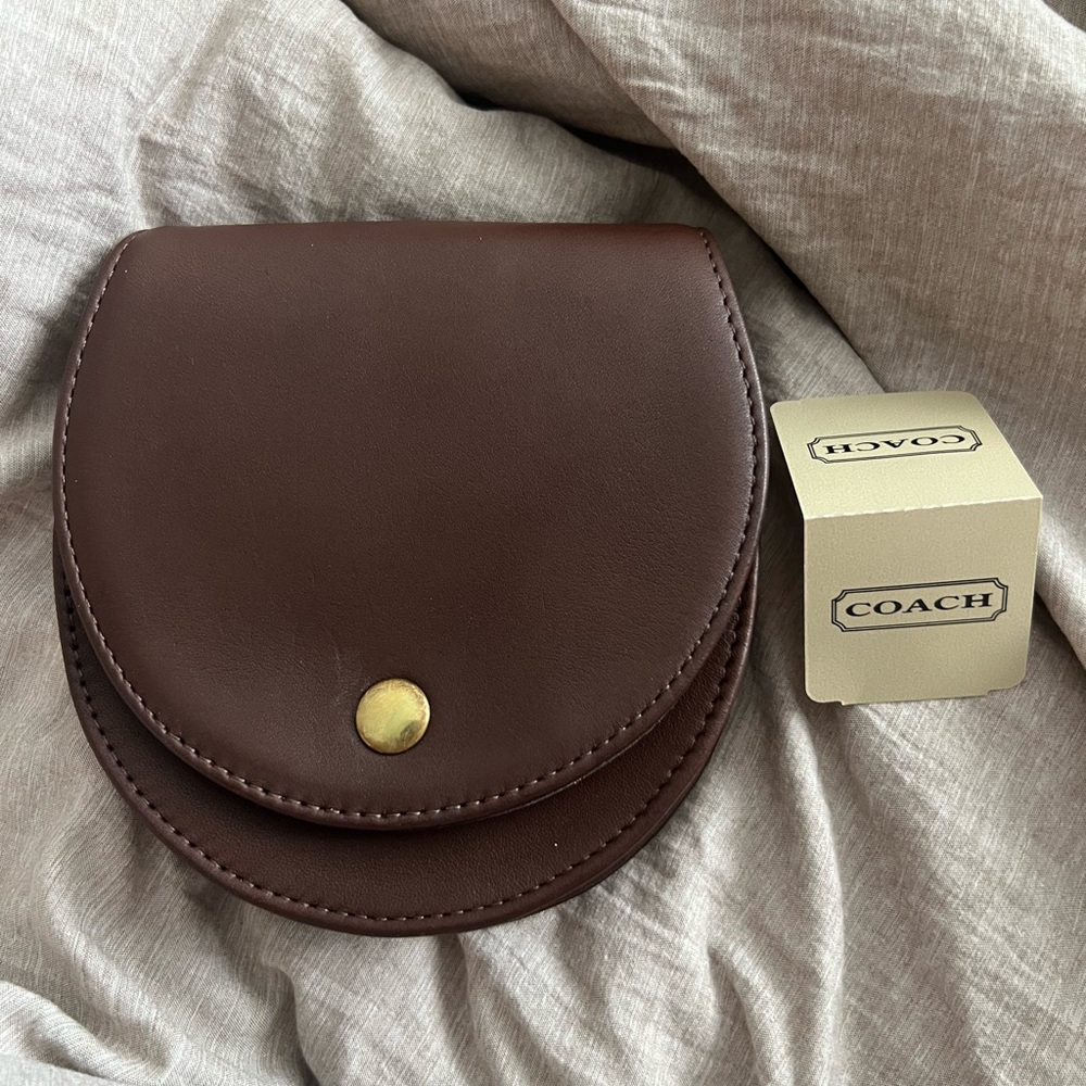 Vintage Coach horseshoe belt bag 4857